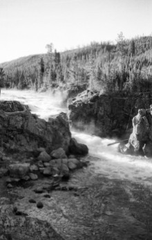 Cascade of the Firehole – Firehole River in Yellowstone National Park