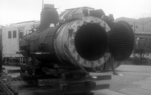 D&RGW 223 Steam Engine Boiler - Union Station, Ogden, Utah