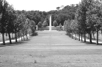 Florence American Cemetery and Memorial, Italy. Camera: Pentax K1000 (1976 - 1997). Film: Ilford Delta 100 Professional.