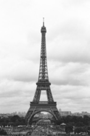 Eiffel Tower, Paris, France. Camera: Pentax K1000 (1976 - 1997) Film: Ilford Delta 100 Professional.