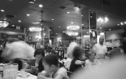 Carmine's Italian Restaurant - NY (Olympus XA - Kodak TMax 100)