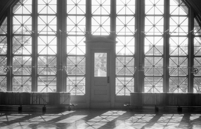 Ellis Island Immigrant Building - NY (Olympus XA - Kodak Tri-X 400)