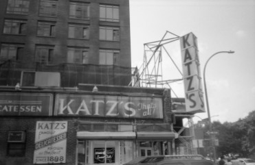 Katz's Deli - New York (Olympus XA - Kodak TMax 100)