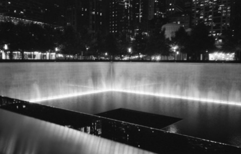 911 Memorial - NY (Olympus XA - Kodak Tri-X 400)